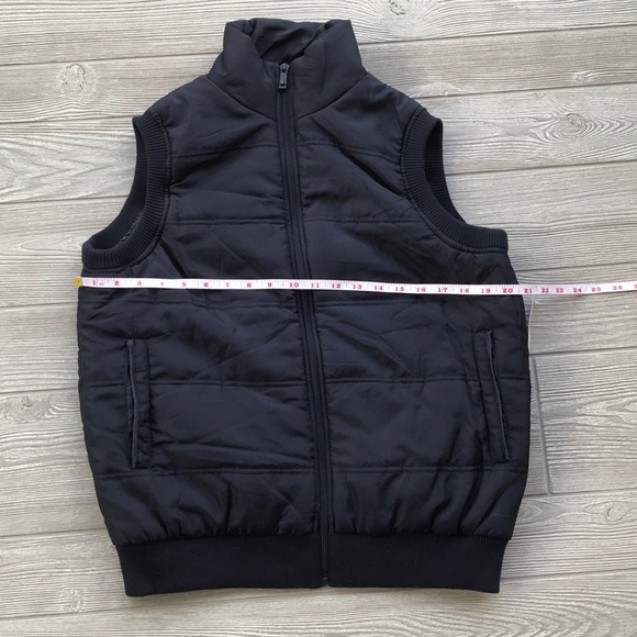 YOUNGE USA Puffer Vest in Navy Blue NWT with Pockets in Size XL - Picture 4 of 10